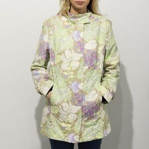 Mossimo - Rain Jacket - Green/Yellow/Purp/Brown
